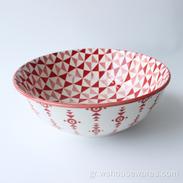 5.5 &quot;/7.5&quot; Porcelain Rice Bowls Pad Patt Bowls